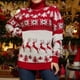 thumbnail image 3 of 2023 New Winter Women Men Couples Matching Outfits Warm Thicken Turtleneck Sweaters Christmas Knitwear Pullover Tops Xmas Look, 3 of 4