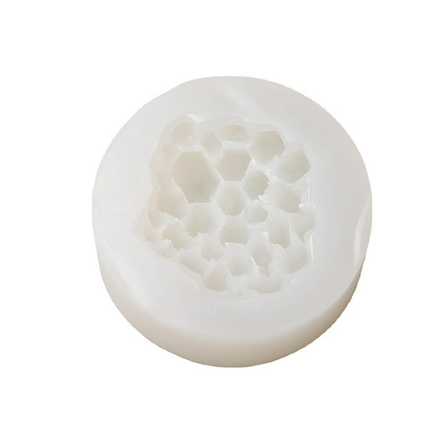 Advancent Molde de silicona para racimo de cristal, moldes decorativos ligeros de fácil operación, molde decorativo y flexible Artesanía
