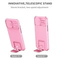 thumbnail image 3 of SaniMore for iPhone 14 Pro Max Case 2022, for iPhone 14 Pro Max Phone Case with Slide Camera Cover Built-in Kickstand Dual Layer Hybrid Shockproof Case for iPhone 14 Pro Max 6.7", Pink, 3 of 10