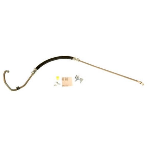 Pump To Gear Power Steering Pressure Line Hose Assembly - Compatible with 1973 - 1977 Ford F-100 RWD 1974 1975 1976