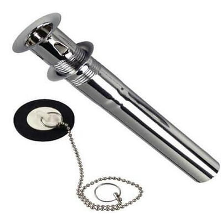 

Danco 86782 Basin Drain With Stopper Steel Chrome 1-1/4 x 5