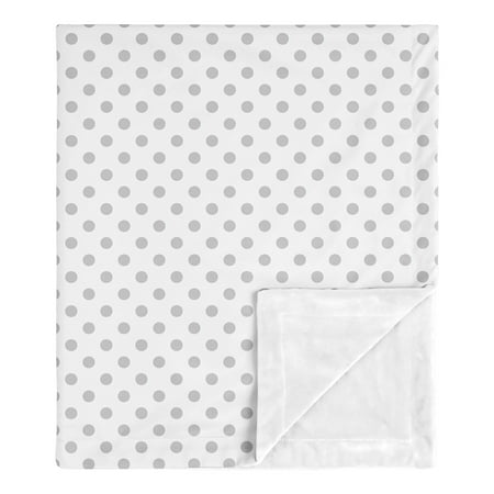 UPC: 0846480087984 | Sweet Jojo Designs Grey Polka Dot Baby Girl Blanket Receiving Security Swaddle Newborn Toddler Nursery Car Seat Stroller Soft Minky – for Blush Pink Gray Shabby Chic Boho Watercolor Floral Rose Flower