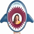thumbnail image 4 of Inflatable Shark Pool Float Shark Floaties Water Fun Summer Beach Swimming Pool Tube Inflatables Ride on Pool Party Raft Lounge Toys for Kids Adults, 4 of 4