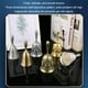 thumbnail image 4 of Moyic Campana de mano escolar de bronce auténtico, sonido fuerte y claro, conveniente para campanas multiusos para manualidades Kits de decoración para fiestas Tipo de rosa antiguo, 4 of 4