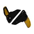 thumbnail image 4 of Estriberas de Traseras para Moto Reposapiés Almohadillas de Pedal de para Vespa Sprint150 125 3vie Oro kusrkot Reposapiés de motocicleta, 4 of 8