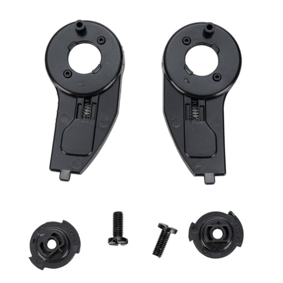 Universal Helmet Visoring Base Quick Install Design High Impact PC Material For T271 Compatibility Secure Biking Gear Accessory