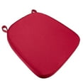thumbnail image 3 of Burgundy 2" Thick Chiavari Chair Pad, Seat Cushion with Velcro Straps , 20 Pad Bundle by Chivari, 3 of 6