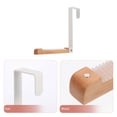 thumbnail image 3 of SHISUYAN Over Door Hook Iron Door Back Organizer Punch Free Hanging Storage Hanger, 3 of 9