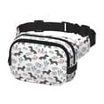 thumbnail image 2 of Balery Dachshund Dog Puppy Mochila Cinturón para Mujeres y Hombres, Bolsa de Cintura Impermeable de Doble Capa con Correa, 2 of 9