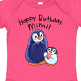 thumbnail image 4 of Inktastic Happy Birthday, Mimi Cute Penguins Boys or Girls Baby Bodysuit, 4 of 5