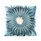 thumbnail image 2 of de almohada hechas a mano de girasol de almohada florales decorativas de cojín para sofá Sala de estar Decoración del hogar 18x18 Sunnimix Fundas de almohada, 2 of 8