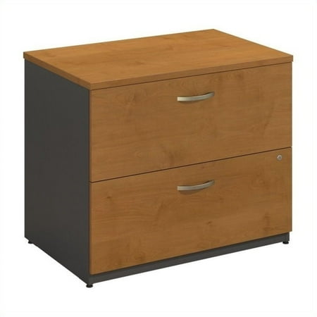 Bush Business Series C 36W 2Dwr Lateral File Natural Cherry