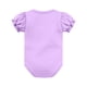 thumbnail image 4 of Niño Bebé Verano Romper Sudadera Manga Corta Cuello Redondo Lindo Pantalones Cortos Sólidos Niños Niñas Casual, 4 of 6