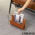 thumbnail image 2 of Fabulaxe 9-Inch Magazine Rack, Floor Standing Book Basket, Newspaper Holder and File Holders - Nursery Decor, Desk Accessory, Living Room and Guest Room Essentials, Home Office, and Waiting Areas, 2 of 8