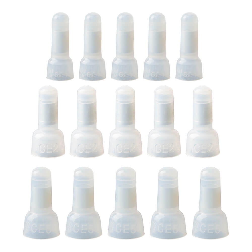 150 Closed End Crimp Cap (50 ea) 22-16 16-14 12-10 AWG Wire Connector Terminal