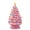 Pink, variant on Mr. Christmas Nostalgic White Ceramic Tree - 14 Inch, Pre-lit, Collectible
