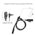 thumbnail image 5 of Auricular PTT de tubo de aire acústico resistente al agua para Motorola XPR3300 3500 XIRP6600 E8600 Radio de 2 vías, 5 of 5