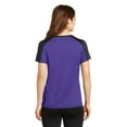 thumbnail image 2 of Sport-Tek Ladies PosiChargeCompetitor Sleeve-Blocked V-Neck Tee, 2 of 6