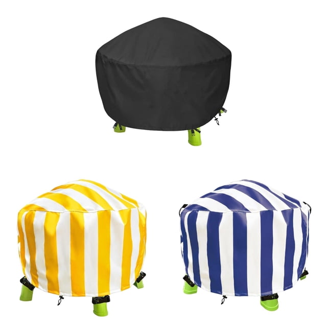 YWIYIUD 3PCS Adjustable and Reusable Outdoor Toys Cover 34x18inch Portable and Practical Water Table Cover Suitable for Round Water and Sand Activity Tables