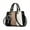 Black, variant on Women's Fashion Crossbody Bags Handbag Color-Blocked Leather Shoulder Purse Work Office Top-Handle Tote Satchels