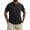 Black, variant on BRGZLK Short Sleeve Polo Shirt For Men Collared Athletic Casual Breathable Comfortable Active Summer Golf Training Weekend Leisure Daily Wear