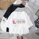 thumbnail image 3 of Korea Kpop BTS Cartoon Pattern Unisex Round Neck Short Sleeve Women's T-Shirtpangjing, 3 of 4