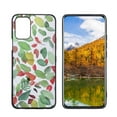 thumbnail image 1 of Compatible with LG Q52 Phone Case, Leaves-165 Case Men Women, Flexible Silicone Shockproof Case for LG Q52, 1 of 1
