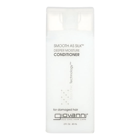 Giovanni Hair Care Products Smooth As Silk Conditioner 2 FZ (Pack of 12)