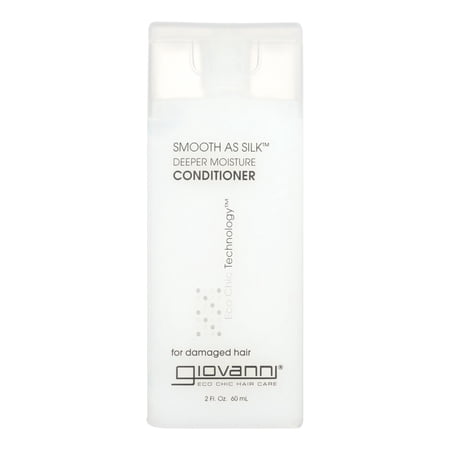 Giovanni Hair Care Products Smooth As Silk Conditioner 2 FZ (Pack of 12)