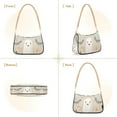 thumbnail image 7 of FORMRS Womens Shoulder Bag with Chain Strap Clutch Purse Cute Tote Handbag, Halloween Ghosts, 7 of 7