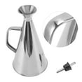 thumbnail image 2 of Cooking Oil Dispenser, 304 Stainless Steel Oil Dispenser Bottle   For Kitchen, 2 of 7