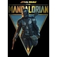 thumbnail image 2 of Men's Star Wars: The Mandalorian Clan of Two Pull Over Hoodie Black 2X Large, 2 of 4