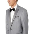 thumbnail image 2 of Adam Baker Mens Regular Fit Two-Piece Peak Lapel Tuxedo Suit, 2 of 5