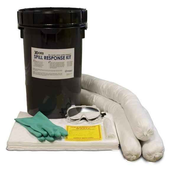 FiberDuck Oil Absorbent 6.5 gal Spill Kit