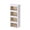 Four Layers, variant on DICEWEN Folding Armoire for Clothes Practical Wardrobe with Rods and Magnet Door Stylish Clothing Storage Compartments