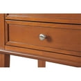 thumbnail image 7 of Pemberly Row Contemporary Manufactured Wood 2 Drawer Nightstand in Oak, 7 of 7