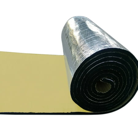 Diesel Engine Good Hoods 394mil 10.76sqft Car Mat Hood Engine Heat Noise Sound Deadening Deadener Insulation Pad ()