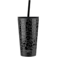 thumbnail image 2 of Simple Modern 16 fl oz Stainless Steel Classic Tumbler with Lid and Straw|Black Leopard, 2 of 2