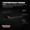 thumbnail image 3 of Kwikset Halifax Square Passage Lever Doorknob Venetian Bronze, 3 of 9