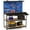 Navy, variant on Costway 48" x 24" Workbench Heavy-Duty WorkTable with 3 PCs Pegboard Drawer & Shelves Navy