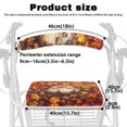 thumbnail image 6 of HELLHERO Seat Back Cover Hedgehog Maple Leaf Rollator Walker Cover and Seniors Adult Removable and Washable Non-Slip Fit for Senior, 6 of 7