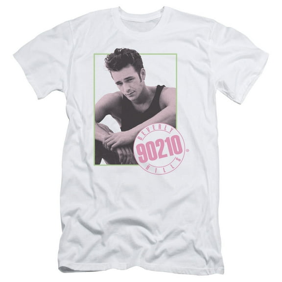 90210 Dylan Adult 30/1 T-Shirt White