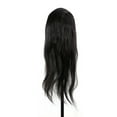 thumbnail image 4 of 40cm Mannequin Long Black Hair Wigs Styling Training Practice Hairdressing Dolls Manikin Wig Dummy Cosmetology Model, 4 of 8