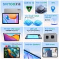 thumbnail image 2 of SHARECLOUD 10 inch Tablet, Android 14 Tablet, 12GB+128GB/1TB Expand, Octa-Core Processor, 6000mAh Battery, Gray, 2 of 7