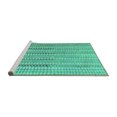 thumbnail image 2 of Ahgly Company Machine Washable Indoor Rectangle Southwestern Turquoise Blue Country Area Rugs, 8' x 12', 2 of 4
