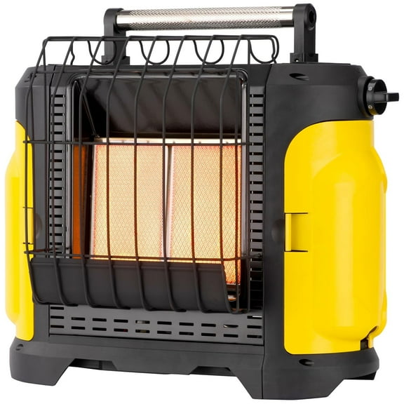 12in. 18K BTU Portable Propane Heater, Indoor/Outdoor
