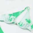 thumbnail image 6 of Efsteb Bathing Suit for Women 2 Piece Bikini Two Piece Swim Suit Bathing Suits Comfortable Bikini Sets Print Fashion Swimwear (Green,M), 6 of 6