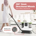 thumbnail image 5 of Aeitto Carpet Cleaner Machine,Portable Upholstery Cleaner with Universal Wheels & Handle,Spot Cleaning Machine for Couch,Car and Pet Messes, Green, 5 of 7
