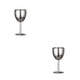 thumbnail image 2 of Naiovety Copa de vino tinto pulido de un solo nivel de acero inoxidable fiesta Barware inastillable taza utensilios para beber para Bar restaurante Type2 NO2 Naiovety CBP160601, 2 of 5