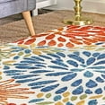 thumbnail image 3 of nuLOOM Floret Transitionnel Intérieur/extérieur Accent Rug, 2 Pieds x 3 Pieds, Multi, 3 of 4